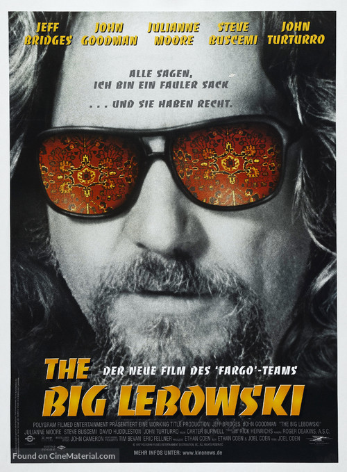 The Big Lebowski - German Movie Poster