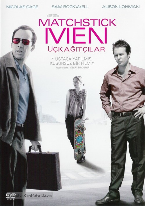 Matchstick Men - Turkish Movie Cover