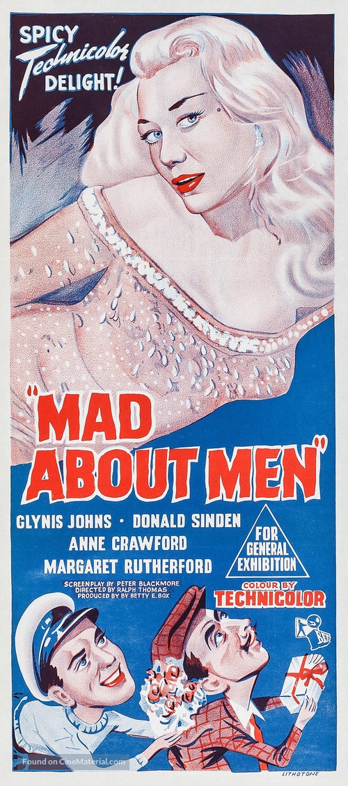 Mad About Men - Australian Movie Poster