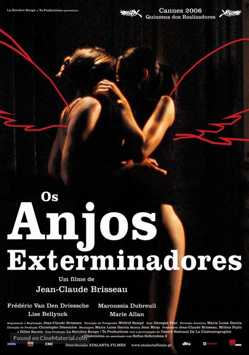 Les anges exterminateurs - Portuguese Movie Poster