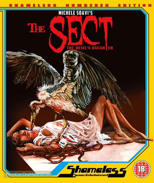 La setta - British Blu-Ray movie cover