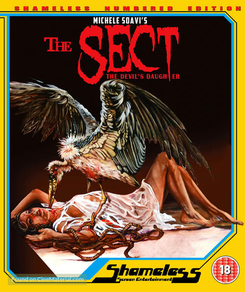 La setta - British Blu-Ray movie cover