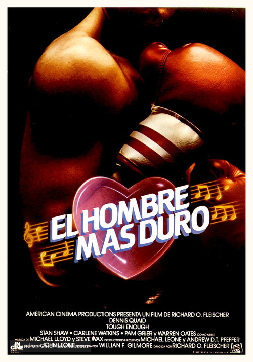 Tough Enough - Spanish Movie Poster