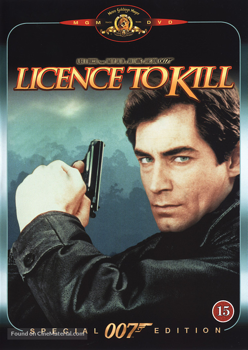 Licence To Kill - Danish Movie Cover