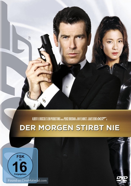 Tomorrow Never Dies - German DVD movie cover