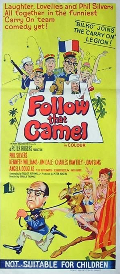 Follow That Camel - Australian Movie Poster