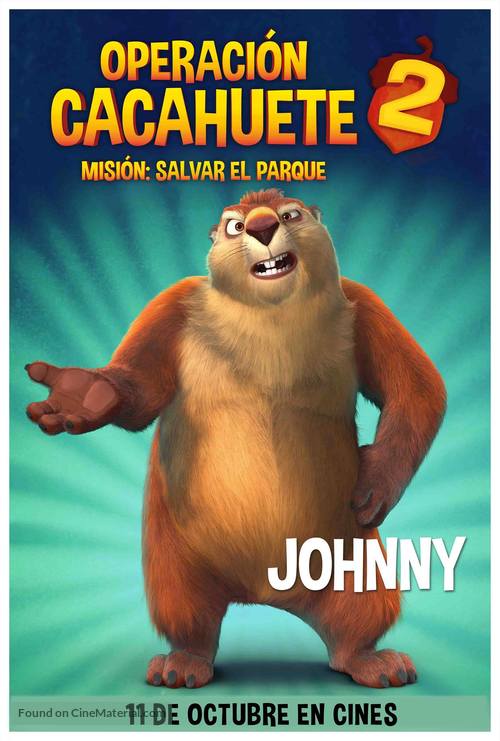 The Nut Job 2 - Spanish Movie Poster