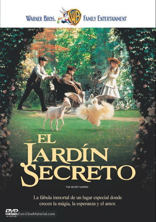 The Secret Garden - Argentinian DVD movie cover