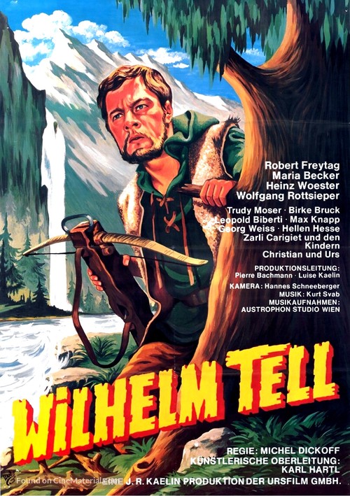 Wilhelm Tell - Swiss Movie Poster