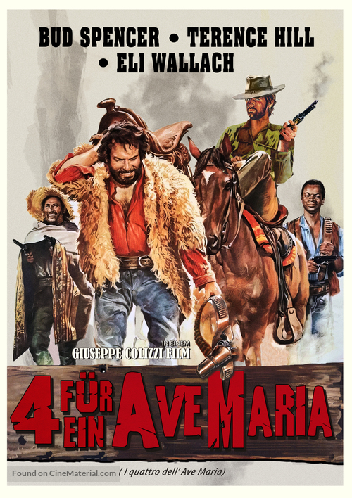 I quattro dell&#039;Ave Maria - German Movie Cover