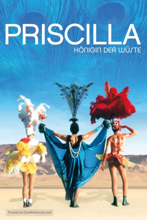 The Adventures of Priscilla, Queen of the Desert - German Movie Cover