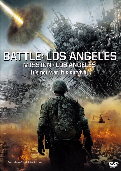 Battle: Los Angeles - Canadian DVD movie cover