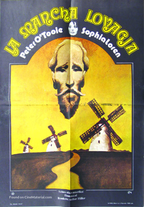 Man of La Mancha - Hungarian Movie Poster