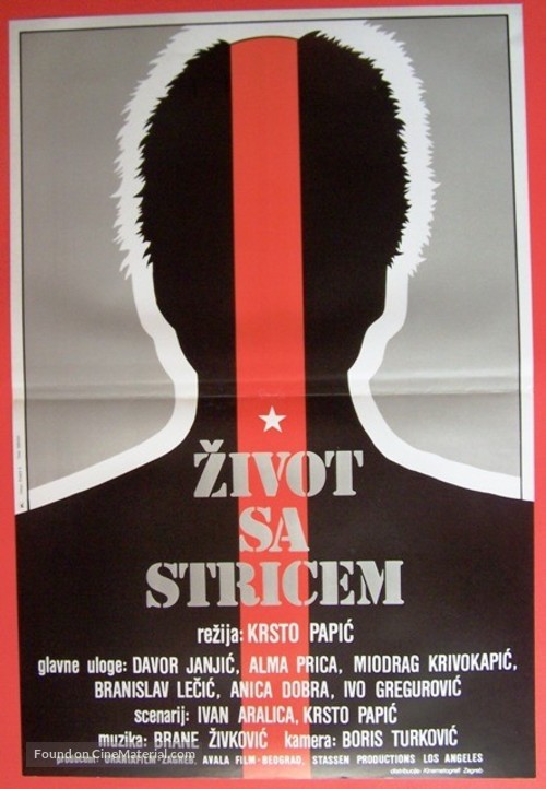 Zivot sa stricem - Yugoslav Movie Poster