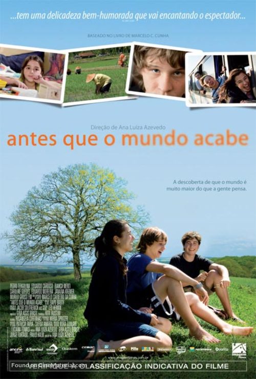 Antes Que o Mundo Acabe - Brazilian Movie Poster