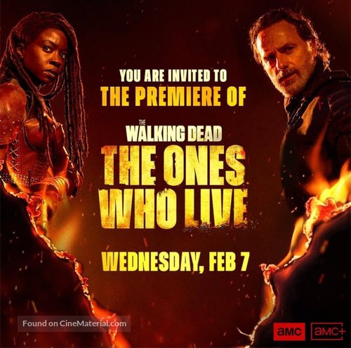 &quot;The Walking Dead: The Ones Who Live&quot; - poster