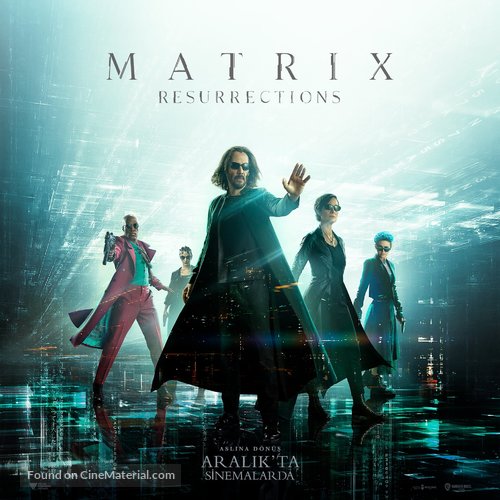 The Matrix Resurrections - Turkish Movie Poster