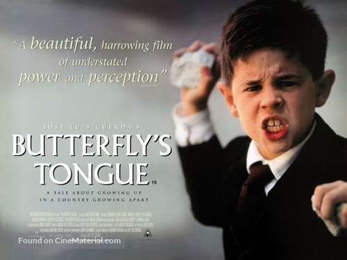 La lengua de las mariposas - British Movie Poster