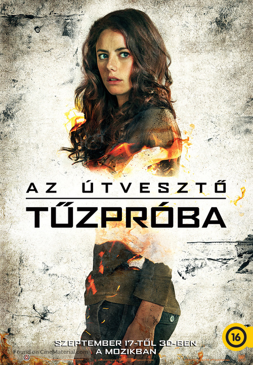 Maze Runner: The Scorch Trials - Hungarian Movie Poster
