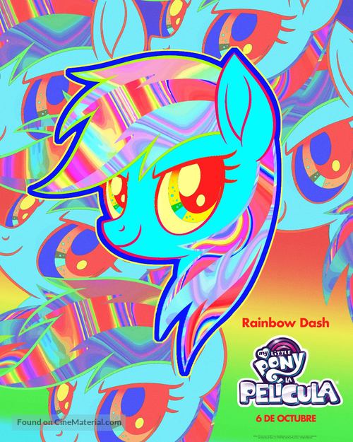 My Little Pony : The Movie - Mexican Movie Poster