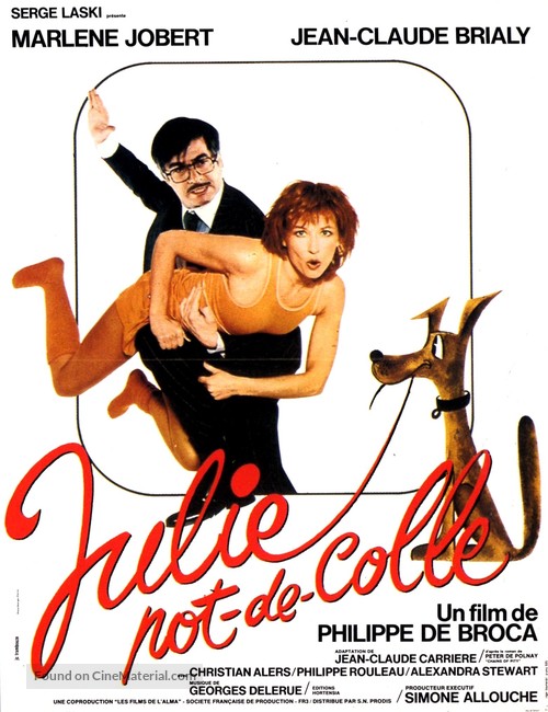 Julie pot-de-colle - French Movie Poster