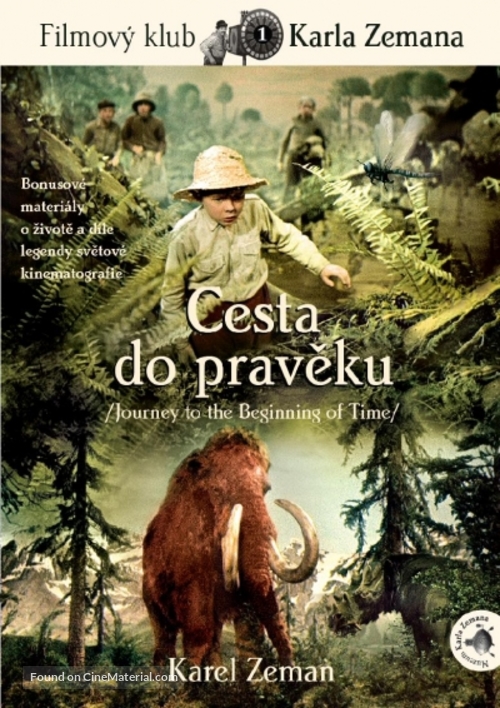 Cesta do praveku - Czech DVD movie cover