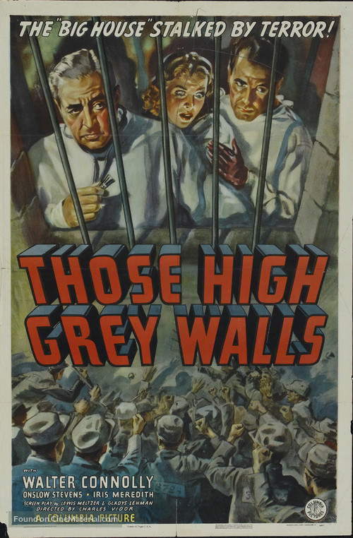 Those High Grey Walls - Movie Poster