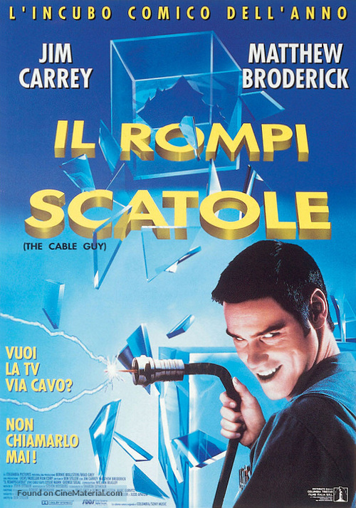 The Cable Guy - Italian Movie Poster