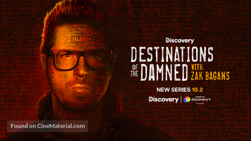 &quot;Destinations of the Damned with Zak Bagans&quot; - Movie Poster