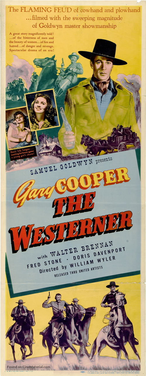 The Westerner - Movie Poster