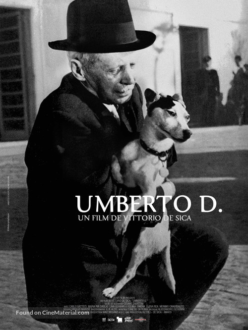 Umberto D. - French Re-release movie poster