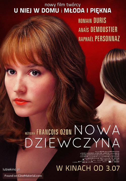 Une nouvelle amie - Polish Movie Poster