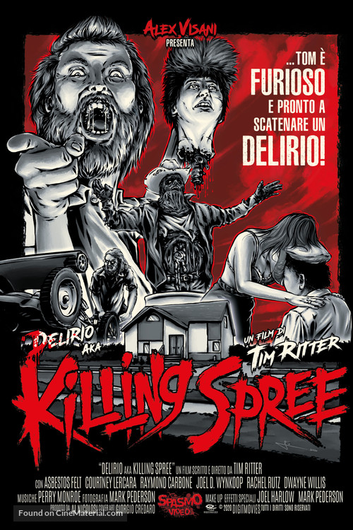 Killing Spree - Italian Movie Poster