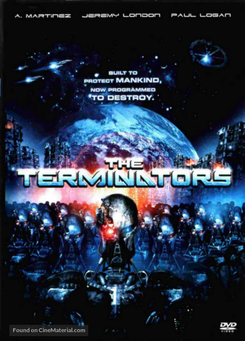 The Terminators - DVD movie cover