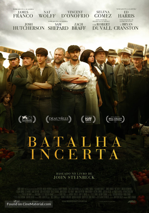 In Dubious Battle - Brazilian Movie Poster