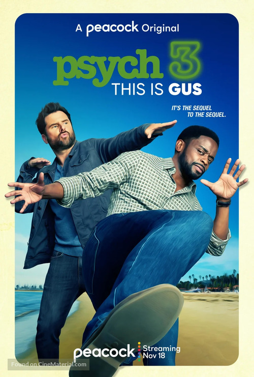 Psych 3: This Is Gus - Movie Poster