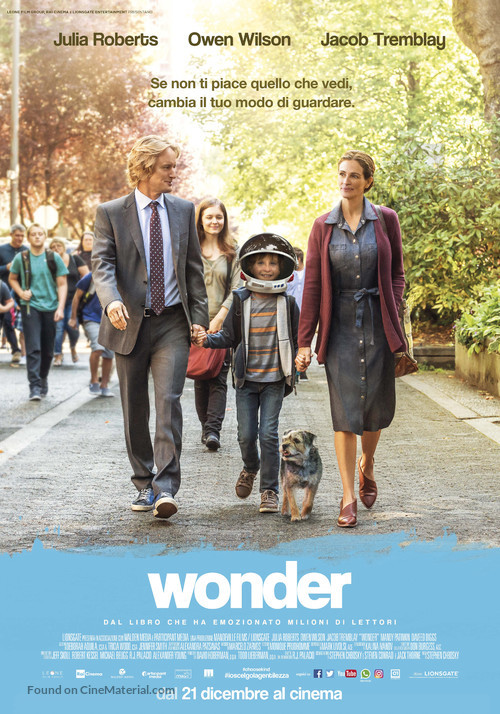 Wonder - Italian Movie Poster