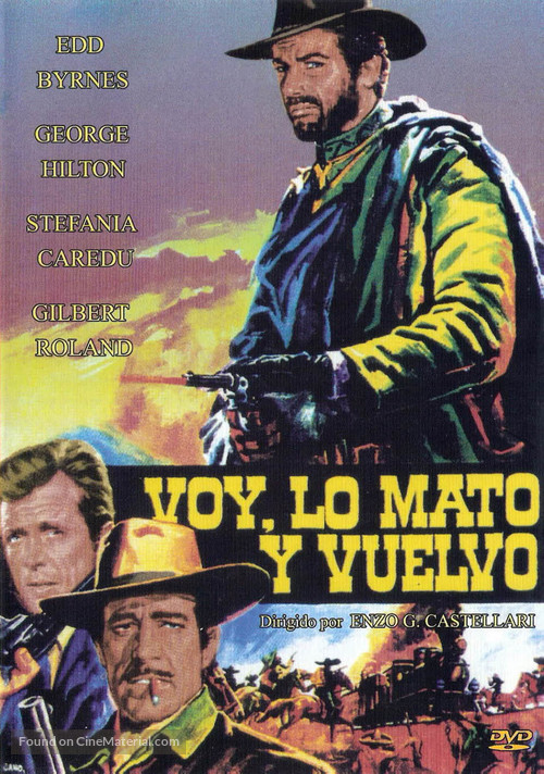 Vado... l&#039;ammazzo e torno - Spanish DVD movie cover