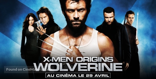X-Men Origins: Wolverine - French Movie Poster