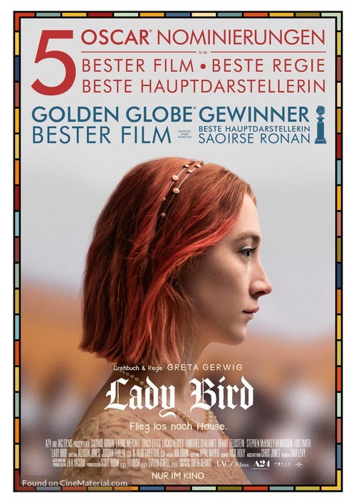 Lady Bird - German Movie Poster