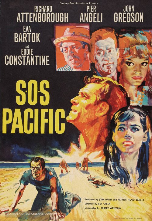 SOS Pacific - British Movie Poster