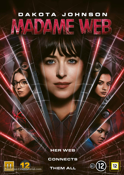 Madame Web - Danish DVD movie cover