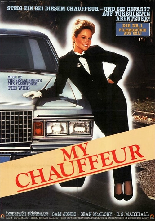 My Chauffeur - German Movie Poster