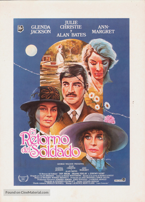 The Return of the Soldier - Spanish Movie Poster