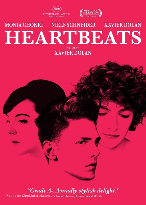 Les amours imaginaires - DVD movie cover