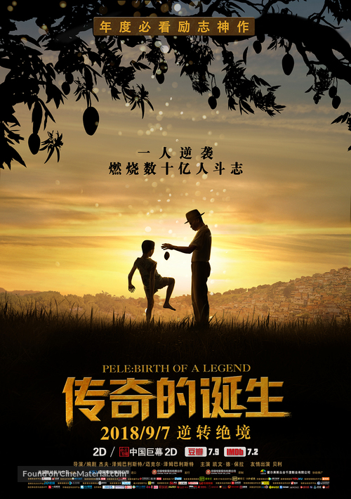 Pel&eacute;: Birth of a Legend - Chinese Movie Poster