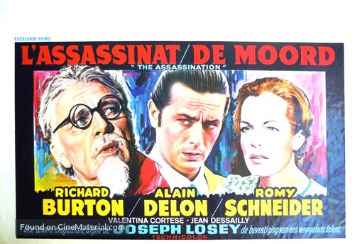 The Assassination of Trotsky - Belgian Movie Poster