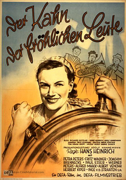 Der Kahn der fr&ouml;hlichen Leute - German Movie Poster