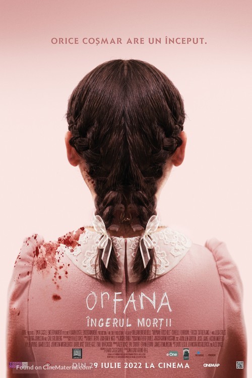 Orphan: First Kill - Romanian Movie Poster