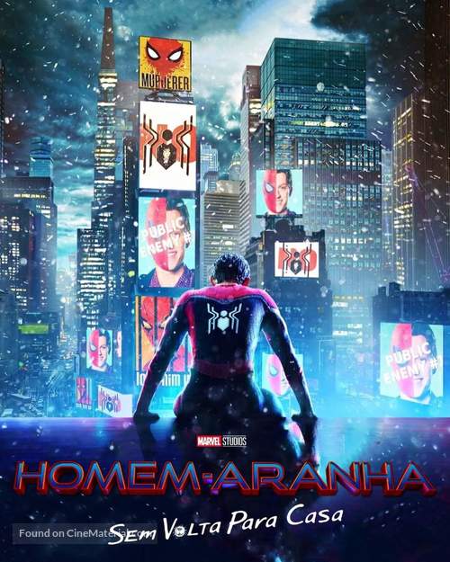 Spider-Man: No Way Home - Brazilian Movie Poster